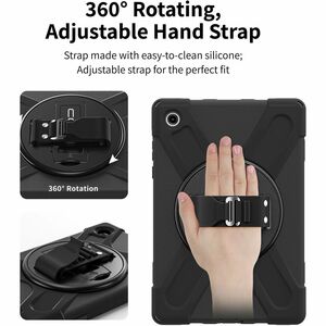 CODi Rugged Carrying Case Samsung Galaxy Tab A11+ Tablet - Drop Resistant, Shock Absorbing, Damage Resistant, Chemical Res