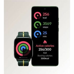 Motorola Mobility moto watch fit Smart Watch - Cuadrado Case Shape - 43mm Case Height - 37mm Case Width - Acelerómetro, Se