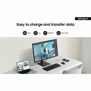 Samsung ViewFinity S8 S27D802UEE 27" Class 4K UHD LED Monitor - 16:9 - Black - 27" Viewable - In-plane Switching (IPS) Tec