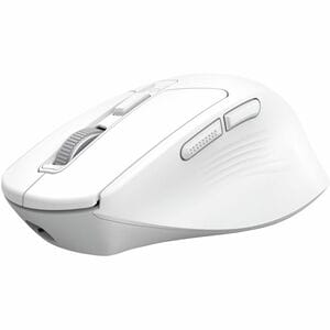 Trust Niven Mittlere Größe Maus - Bluetooth/Radio-Frequenz - USB 2.0 Typ C - Optisch - 7 Taste(n) - Weiß - Kabellos - 2,40