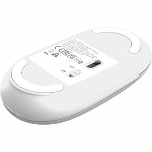 Trust Seron Mittlere Größe Maus - Bluetooth/Radio-Frequenz - USB 2.0 Typ A, USB 2.0 Typ C - Optisch - 7 Taste(n) - Weiß - 