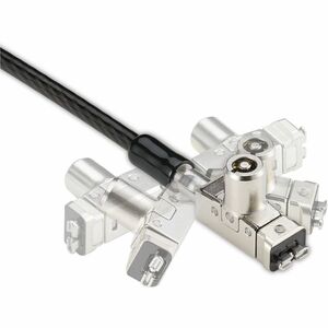 Kensington PortLock Keyed Laptop Lock for Specialized USB-C Lock Slots - Custom Keyed - 6 ft (1.83 m) Cable - Custom Keyed