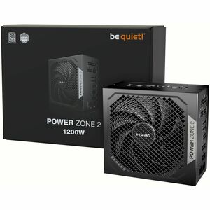 be quiet! Power Zone 2 ATX 3.1, EPS12V v2.92 Modular Stromversorgung - 1,20 kW - Schwarz - 120 V AC, 230 V AC Eingang - 3.