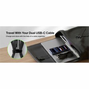 Belkin BoostCharge Pro 1.50 m USB-C Data Transfer Cable - Cable for Smartphone, Notebook, Tablet, iPhone, MacBook Pro - Fi