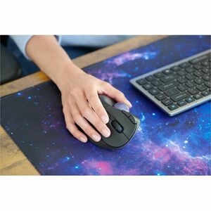 Clavier Kensington KB435 - Compacte - Sans fil Connectivité - USB Type A Interface - Français - AZERTY Disposition - Gris 