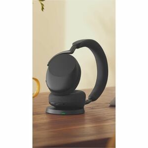 Jabra Evolve3 85 Wired/Wireless Over-the-head, Over-the-ear Stereo Headset - Black - Binaural - Supra-aural - 3000 cm - Bl