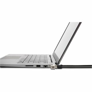 Esselte Slim NanoSaver 2.0 Cable Lock For Notebook - 1.80 m Cable - Master Keyed Lock - Carbon Steel - For Notebook