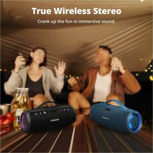 Tronsmart Mirtune S100 Pórtatil Bluetooth Sistema de Altavoces - 50W RMS - Negro - Batería Recargable - 1