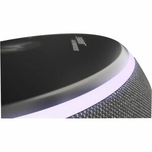 Motorola Mobility Portable Bluetooth Speaker System - 30 W RMS - Carbon - Wireless LAN - Battery Rechargeable