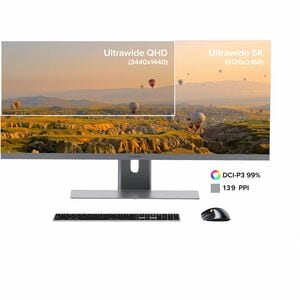 Alogic Edge 40 Zoll Klasse 5K LCD-Monitor - 21:9 Format - Silber - 101,6 cm (40 Zoll) Viewable - IPS-Technologie (In-Plane