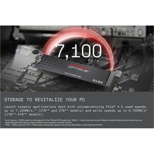 SanDisk Optimus Solid State-Laufwerk - M.2 2280 Intern - 1 TB - PCI Express NVMe (PCI Express NVMe 4.0 x4) - Notebook, Des