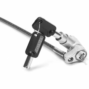 Câble de verrouillage Dicota Pour Ordinateur Portable, Moniteur, Projecteur, Imprimante - 200 cm (78,74"") Câble - Fermetu