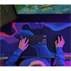 Mouse pad da gaming Trust GXT 759 - Extra extra large (XXL) - 3 mm x 900 mm x 400 mm Dimensioni - Polietilene tereftalato 