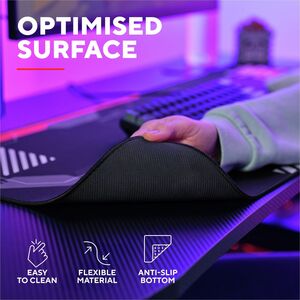 Mouse pad da gaming Trust GXT 759 - Extra extra large (XXL) - 3 mm x 900 mm x 400 mm Dimensioni - Polietilene tereftalato 