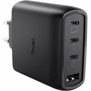 Adattatore  / alimentatore CA Trust Maxo - 65 W - Adattatore universale - 3 USB di tipo C - Per Smartphone, Tablet PC, e-b