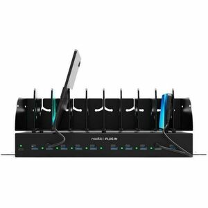 Naotic 30 W Charging Station - Universal Adapter - 10 USB - 10 USB Type-C - For USB Type C Device, USB Type A Device, Tabl