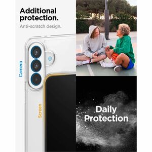 Spigen Ultra Hybrid Case for Samsung Galaxy A37 Smartphone - Crystal Clear - Drop Resistant, Scratch Resistant, Anti-scrat