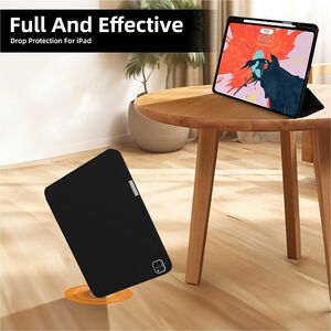 4smarts Basic Tasche (Folie) für 33 cm (13 Zoll) Apple iPad Pro 13 (2024) Tablet - Schwarz - Thermoplastisches Polyurethan