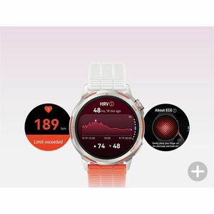 Huawei WATCH GT Runner 2 Smart Watch - 43.50 mm Case Height - 43.50 mm Case Width - Dawn Orange Band Color - Titanium Allo