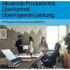 HP Scanjet Enterprise Flow 9000 s1 Einzugsscanner - 600 x 600 dpi Optische Auflösung - 24-bit Farbtiefe - 48-bit Graustufe