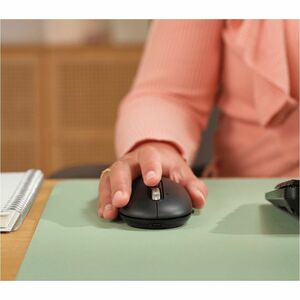 Souris Trust Seron Taille moyenne - Bluetooth/Radio Fréquence - USB 2.0 Type A, USB 2.0 Type C - Optique - 7 Bouton(s) - N