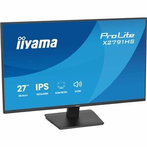 iiyama ProLite X2791HS-B1 27 Zoll Klasse Full HD LED-Monitor - 16:9 Format - Mattschwarz - 68,6 cm (27 Zoll) Viewable - IP
