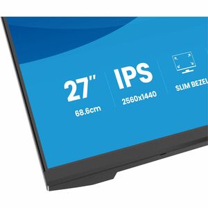 iiyama ProLite X2793QSU-B1 27 Zoll Klasse WQHD LED-Monitor - 16:9 Format - Mattschwarz - 68,6 cm (27 Zoll) Viewable - IPS-