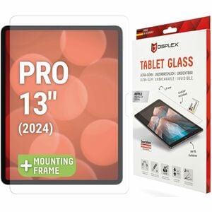 Displex 9H Smart Glass Displayschutz für Apple iPad Pro (2024) - Transparent - für 33 cm (13 Zoll) OLED Tablet - Kratzfest