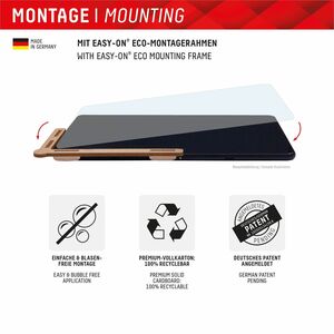 Displex 9H Hybridglas Displayschutz für Samsung Galaxy Tab S10 Ultra, Galaxy Tab S11 Ultra - Transparent - für AMOLED Smar