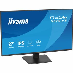 iiyama ProLite X2791HS-B1 27 Zoll Klasse Full HD LED-Monitor - 16:9 Format - Mattschwarz - 68,6 cm (27 Zoll) Viewable - IP