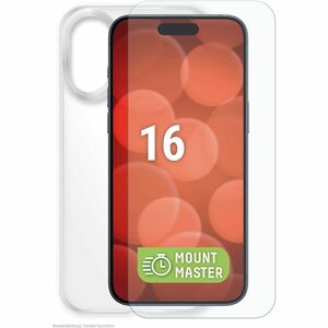 Displex Hülle für Apple iPhone 16 Smartphone - Transparent - Fingerabdruckresistent, Schmutzabweisend - Thermoplastisches 