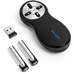 Kensington Si600 Wireless Device Remote Control - 20 m Operating Distance - BatteryBlack, White
