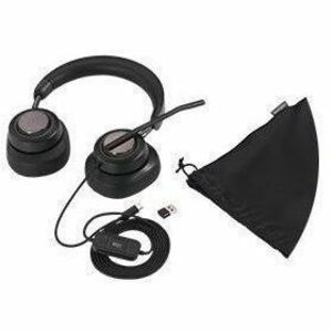 Kensington H2000 Wired Over-the-ear, Over-the-head Stereo Headset - Black - Microsoft Teams Certification - Binaural - Cir