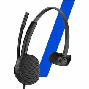 Poly Mission 400 415 Wired Over-the-head, On-ear Mono Headset - Black - Microsoft Teams Certification - Monaural - Supra-a
