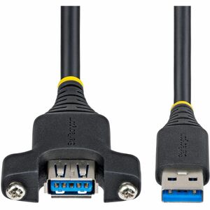 StarTech.com 2 m USB-A Data Transfer Cable - 1 - Black
