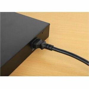 Power Cord/Cable, C14 Male to C13 Female (kettle lead), Monitor to CPU, 3m, 10A, Black, Lead, Lifetime Warranty - For PDU,
