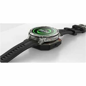 Kospet TANK M4C Smart Watch - Square Case Shape - Black Body Color - Stainless Steel, Zinc Alloy Case Material - Silicone 