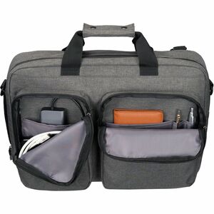 Targus Hybrid TBT94304GL Carrying Case (Backpack/Briefcase) for 38.1 cm (15") to 40.6 cm (16") Notebook - Grey - TAA Compl