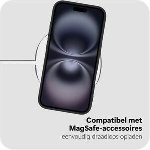 Coque Just in Case - pour Apple iPhone 16 Smartphone - Noir - En vrac - Mat - Résistant aux dommages, Résistant aux rayure