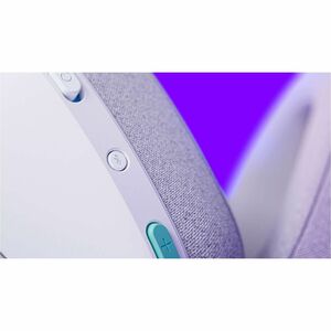 Logitech G321 无线 头戴式 立体声 游戏用头戴式耳机 - 白 - 双声道 - 头戴护耳式 - 1000 cm - Bluetooth/RF - 20 Hz 到 20 kHz - 全向 麦克风