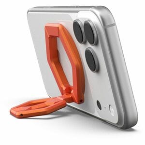 UAG AirTag, Wallet, Smartphone Phone Ring - Landscape, Vertical - Metal - Burnt Orange - Magnetic, Built-in Magnet, Kickst