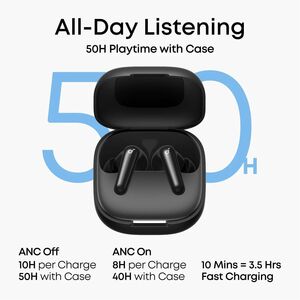 Auricolare soundcore P31i True Wireless Earbud Stereo - Nero - Binaural - In-ear - Bluetooth - Riduzione di rumore Microfo