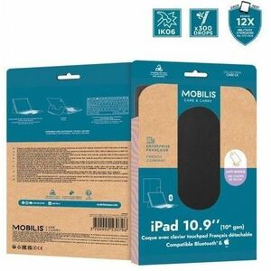 MOBILIS C2 Keyboard/Cover Case for 27.7 cm (10.9") Apple iPad (10th Generation) Tablet