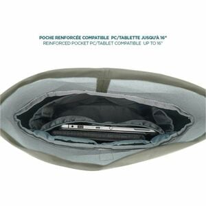 ROLLTOP BACKPACK 14-16 MINERAL GREY 16L