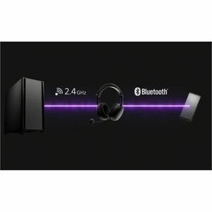 INZONE H9 II Wired/Wireless Over-the-head Stereo Gaming Headset - Black - Binaural - Circumaural - Bluetooth/RF - 440 Ohm 