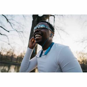 Verbatim TruSound Pro Wireless Earbud, Behind-the-neck Stereo Earset - Blue - Binaural - In-ear - Bluetooth - 32 Ohm - 20 
