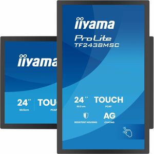 iiyama ProLite TF2438MSC-B2 24 Zoll Klasse Open-Frame-LED-Touchscreen-Monitor - 16:9 Format - 5 ms Reaktionszeit - 60,5 cm