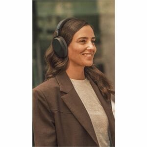 Jabra Evolve3 85 有线/无线 头戴式, 挂耳式 立体声 耳机 - 黑 - Microsoft Teams认证 - 双声道 - 上耳式 - 3000 cm - 蓝牙 - 35 欧姆 - 20 Hz 到 20 kHz - 120 c