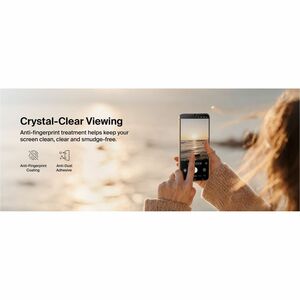 Belkin ScreenForce 9H Glass Screen Protector for Samsung Galaxy S26 - Clear - 1 Piece - For AMOLED Smartphone - Drop Resis