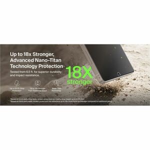 Belkin Titan SmartShield 9H Glass Screen Protector for Samsung Galaxy S26 Ultra - Clear - 1 Piece - For AMOLED Smartphone 